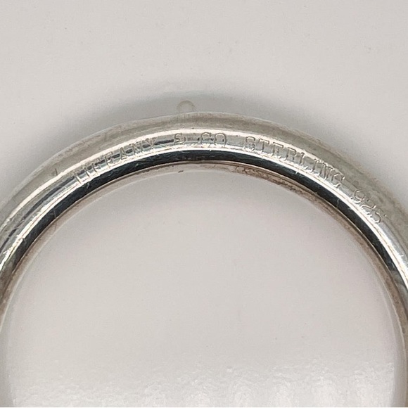 Authentic Rare Antique Tiffany & Co. 925 Sterling Silver Teething Ring & Rattle - Picture 8 of 8